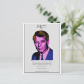 Robert Kennedy - Manoj Sharma Postkarte (Stehend Vorderseite)