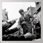 Robert Kennedy Pressing The Flesh - 1968 Poster (Vorne)