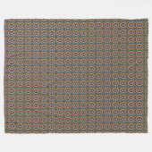 Robert Koch Nobel Silk Diamonds Pattern Fleecedecke (Vorderseite (Horizontal))