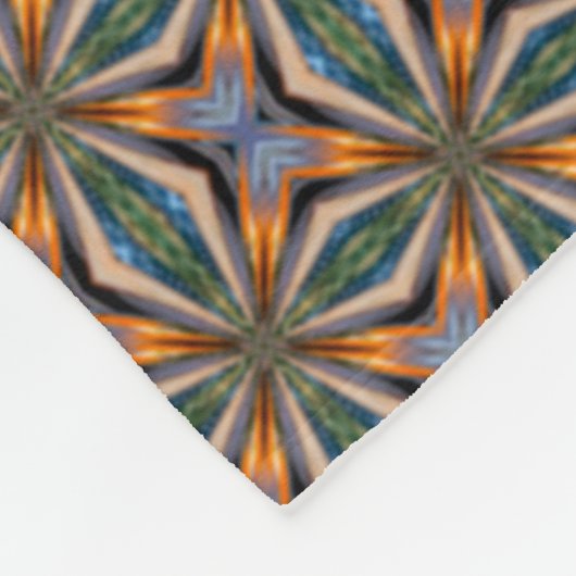 Robert Koch Nobel Silk Diamonds Pattern Fleecedecke (Ecke)