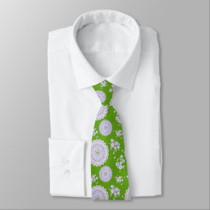 Robert Koch Silk Foulard Pattern Necktie Krawatte