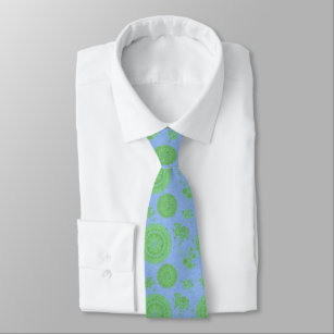 Robert Koch Vintag Silk Foulard Pattern Necktie Krawatte