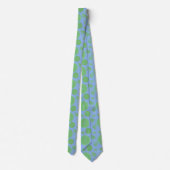 Robert Koch Vintag Silk Foulard Pattern Necktie Krawatte (Rückseite)