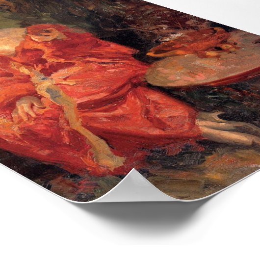 Robert Lewis Reid, Morning Reflection, 1910 Poster (Ecke)