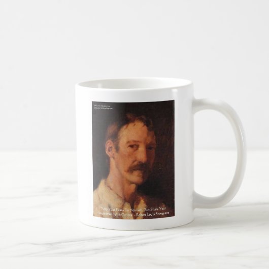 Robert Lewis Stevenson Zitat Kaffeetasse (Rechts)