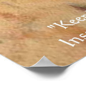 Robert Lewis Stevenson Zitat Poster (Ecke)