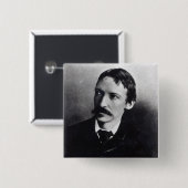 Robert Louis Stevenson Button (Vorne & Hinten)