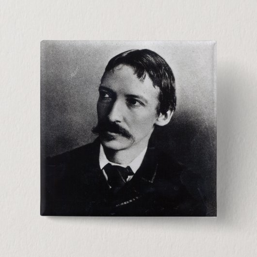 Robert Louis Stevenson Button (Vorderseite)