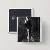 Robert Louis Stevenson Button (Vorne & Hinten)