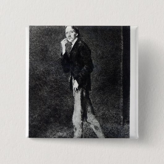 Robert Louis Stevenson Button (Vorderseite)