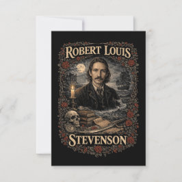 Robert Louis Stevenson Dankeskarte