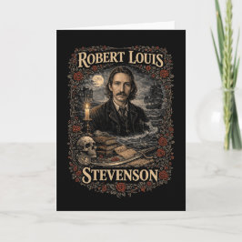 Robert Louis Stevenson Feiertagskarte