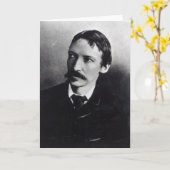 Robert Louis Stevenson Karte (Gelbe Blume)