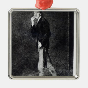 Robert Louis Stevenson Ornament Aus Metall