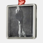 Robert Louis Stevenson Ornament Aus Metall (Links)