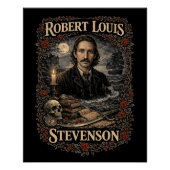 Robert Louis Stevenson Poster (Vorderseite)