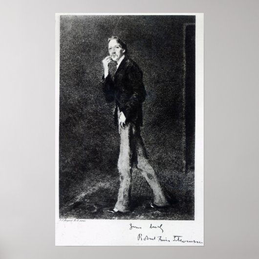 Robert Louis Stevenson Poster (Vorne)