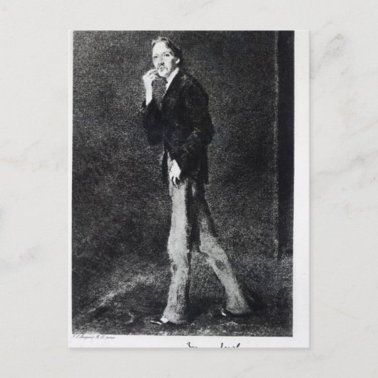 Robert Louis Stevenson Postkarte (Vorderseite)