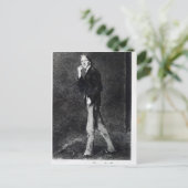 Robert Louis Stevenson Postkarte (Stehend Vorderseite)