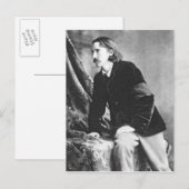 Robert Louis Stevenson Postkarte (Vorne/Hinten)