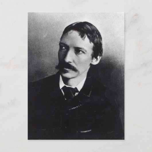 Robert Louis Stevenson Postkarte (Vorderseite)