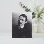 Robert Louis Stevenson Postkarte (Stehend Vorderseite)