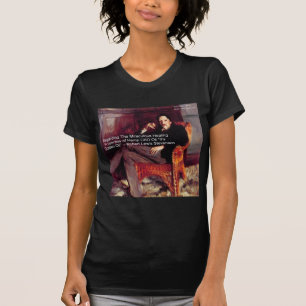 Robert Louis Stevenson & Quote CBD ist Goldenes Öl T-Shirt