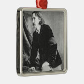 Robert Louis Stevenson Silbernes Ornament (Rechts)