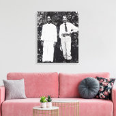Robert Louis Stevenson und sein Freund Leinwanddruck (Insitu (Wohnzimmer))
