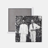 Robert Louis Stevenson und sein Freund Magnet (Vorderseite/Rückseite)