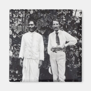 Robert Louis Stevenson und sein Freund Magnet