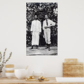 Robert Louis Stevenson und sein Freund Poster (Küche)