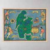 Robert Louis Stevenson's Treasure Island Poster (Vorne)