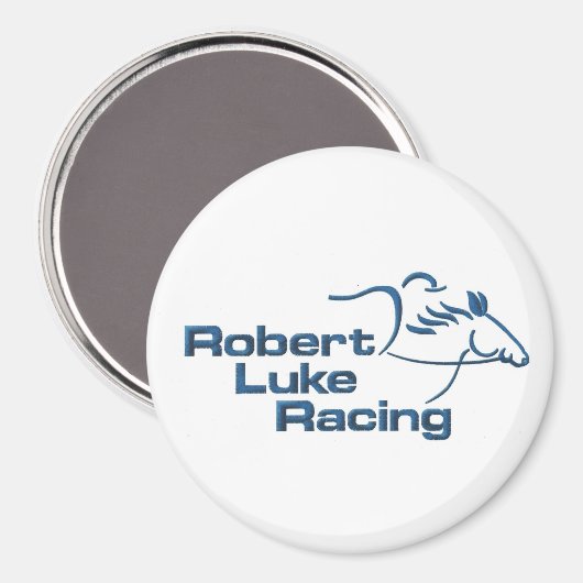 Robert Luke Racing Logo Magnet (Vorderseite/Rückseite)