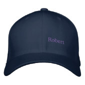 Robert Mens Name bestickt Bestickte Baseballkappe (Vorderseite)
