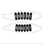 Robert Mens Name in Black n White, Mini Basketball (Panele)