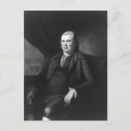 Robert Morris Postkarte (Vorderseite)