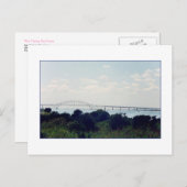Robert Moses Causeway Postcard Postkarte (Vorne/Hinten)