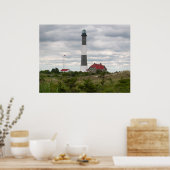 ROBERT MOSES PARK NEW YORK LIGHTHOUSE Print Poster (Küche)