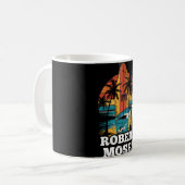 Robert Moses Surfboard Surfen Retro Kaffeetasse (Vorderseite Links)
