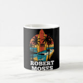 Robert Moses Surfboard Surfen Retro Kaffeetasse (Mittel)