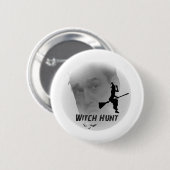 Robert Mueller-Präsident Trump Witch-hunt Button (Vorne & Hinten)