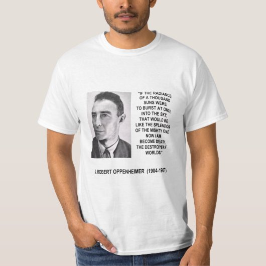 Robert Oppenheimer T-Shirt (Vorderseite)