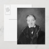 Robert Owen Postkarte (Vorne/Hinten)