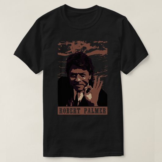 Robert Palmer T-Shirt (Design vorne)