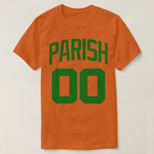 Robert Parish Jersey White T-Shirt (Design vorne)