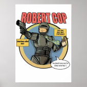 Robert Polizist Poster (Vorne)