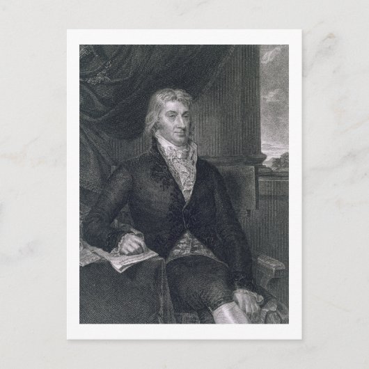 Robert R. Livingston, Gravur von E. Mackenzie (en) Postkarte (Vorderseite)