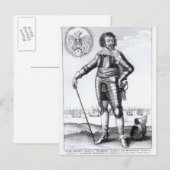 Robert Rich, 2. Earl of Warwick Postkarte (Vorne/Hinten)
