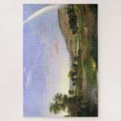 Robert S. Duncanson Landscape mit Rainbow Poster Puzzle (Vertikal)